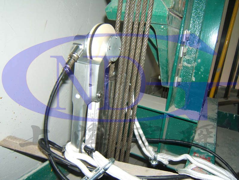 電梯鋼絲繩無損檢測(cè)現(xiàn)場(chǎng)